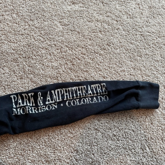 Red Rocks Amphitheater Colorado Colorful Tie-Dye Hoodie Size XL - Picture 8 of 8